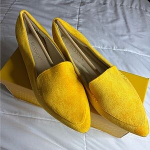 Women's Yellow Loafers